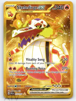 Skeledirge ex 272/193 Pokemon Paldea Evolved Hyper Rare - Image 1