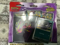 Pokemon Ascended Heroes Erica And Gastly Tech Sticker Lot Of 2 Blister Packs - Image 3