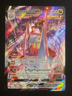 Pokemon Duraludon VMAX UR SWSH12: Silver Tempest Trainer Gallery TG21/TG30 NM - Image 1