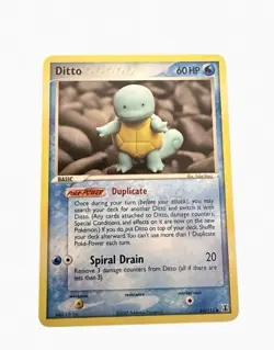 Ditto - 64/113 (Squirtle) Delta Species Pokemon - NM - Image 1
