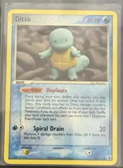 Ditto - 64/113 (Squirtle) Delta Species Pokemon - NM - Image 3