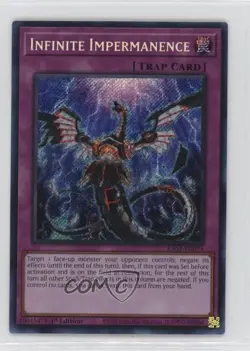 Infinite Impermanence 1st Ed. Platinum Secret Rares YuGiOh Rarity Collection - Image 1