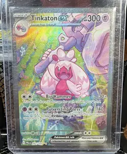 The Pokemon Company Pokemon TCG Tinkaton ex 262/193 Paldea Evolved Secret Holo - Image 1