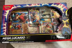Pokemon TCG Mega Lucario ex Premium Figure Collection Box sealed lot of 2 - Image 3