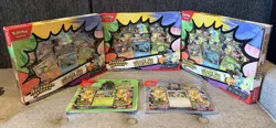 3 Pokemon Mega Evolution—Ascended Heroes Deluxe Pin Collection & 2 blister packs - Image 1