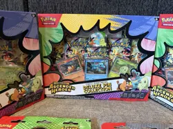 3 Pokemon Mega Evolution—Ascended Heroes Deluxe Pin Collection & 2 blister packs - Image 3