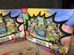 3 Pokemon Mega Evolution—Ascended Heroes Deluxe Pin Collection & 2 blister packs - Image 4