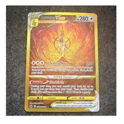 Pokemon Arceus VSTAR GG70/GG70 Crown Zenith Galarian Gallery Secret Holo - Image 1