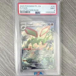 Pokemon Flygon 101/094 Phantasmal Flames Illustration Rare Holo PSA 9 English - Image 1