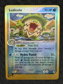 Pokemon - Ludicolo 7/100 Sandstorm Reverse Holo - Image 1
