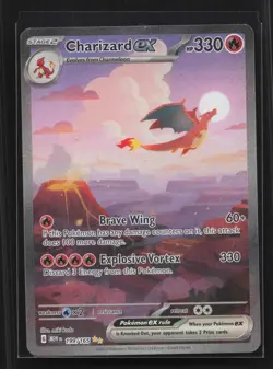 Pokemon TCG Scarlet & Violet 151 #199/165 Charizard ex Special Illustration Rare - Image 1