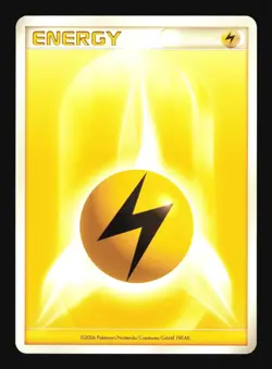 Pokemon Japanese Lightning Energy 2006 Near Mint - Image 1