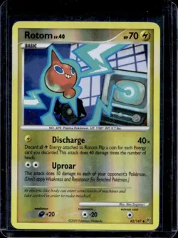 2009 Pokemon Platinum Supreme Victors Rotom Reverse Holo #82/147 - Image 1