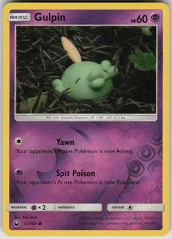 Pokemon Gulpin Common SM - Celestial Storm 57/168 NM - Image 1