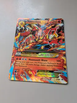 Pokemon TCG M Blaziken EX Mega Full Art Holo 210 HP XY Promos XY86 English - Image 2