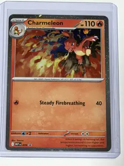 Charmeleon MEP 079 - NM Pokemon Mega Evolution Chaos Rising Holo Promo - Image 1