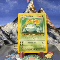 Venusaur - 15/102 Pokemon Base Set 2 - WOTC Holo 🍃 Small Crease - Image 1