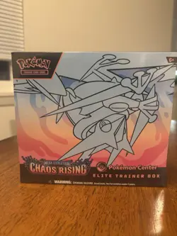 Pokemon TCG Chaos Rising Elite Trainer Box ETB Pokemon Center - Image 1