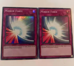 Yugioh Mirror Force x2 (DASA-EN059) Super Rare LP-MP - Image 1