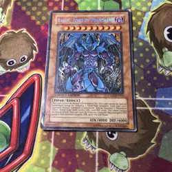 Yugioh Raviel, Lord of Phantasms CT03-EN003 Secret Rare Limited Edition HP - Image 1