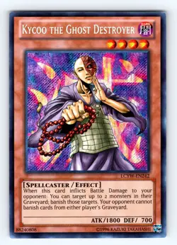 Yugioh Kycoo the Ghost Destroyer LCYW-EN242 Secret Rare - NM 💎 - Image 1