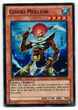 Gishki Mollusk Super Rare | HA06-EN042 | Yu-Gi-Oh Card - Image 1