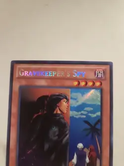 Gravekeeper's Spy - LP - LCJW-EN255 - Secret Rare - 1st Edition - Yu-Gi-Oh! TCG - Image 2
