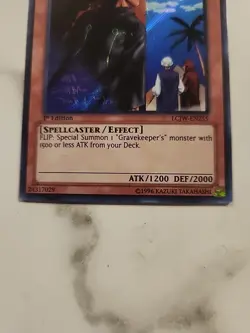 Gravekeeper's Spy - LP - LCJW-EN255 - Secret Rare - 1st Edition - Yu-Gi-Oh! TCG - Image 3