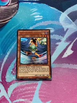 Yugioh Blackwing - Gale the Whirlwind LC5D-EN110 No name Misprint Error - Image 1