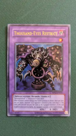 Yu-Gi-Oh! Retro Pack 2 Thousand-Eyes Restrict RP02-EN021 Ultra Rare - Image 1