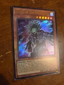 Stare of the Snake Hair MZMU-EN003 Ultra Rare Yugioh 1st Edition VLP/NM - Image 2