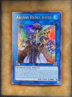 Yugioh Arcana Extra Joker CT15-EN006 Ultra Rare Limited Edition LP - Image 1