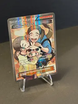 Pokemon Fan Club 106/106 Flashfire Full Art Trainer Pokemon Card in Hard Case - Image 3