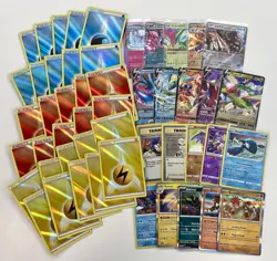 Pokemon TCG Ultra Holo Radiant Energy Rare Promo EX Team Rocket Card Lot 50x #5 - Image 1
