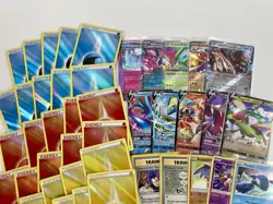 Pokemon TCG Ultra Holo Radiant Energy Rare Promo EX Team Rocket Card Lot 50x #5 - Image 2