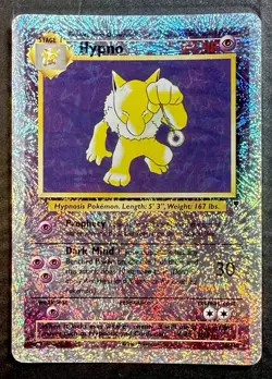 Pokemon TCG Hypno Legendary Collection 25 Reverse Holo Rare Card LP - Image 1