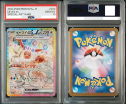 PSA10 Complete Eeveelution ex SAR Set 10 Cards Japanese Pokemon Card - Image 2