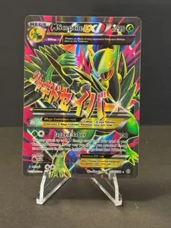 LP! Mega M Sceptile EX (85/98) XY Ancient Origins Full Art Pokemon Card! - Image 1