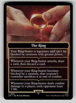 The Ring Helper Card 13 regular Universes Beyond: The Lord of the Rings: Tales o - Image 1