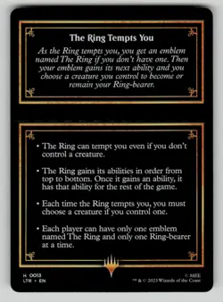 The Ring Helper Card 13 regular Universes Beyond: The Lord of the Rings: Tales o - Image 2