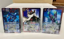 2023 BATTLE SPIRITS EVA NEON GENESIS EVANGELION UNIT-02 UNIT-00' UNIT-01 Card - Image 1