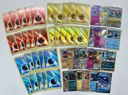 Pokemon TCG Ultra Holo Radiant Energy Rare Promo EX V Card Lot 50x - Image 1