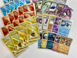 Pokemon TCG Ultra Rare Holo Radiant Energy Rare Promo EX V Alakazam Card Lot 50x - Image 3
