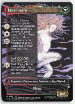 MTG - Terra, Magical Adept (Borderless) M FINAL FANTASY 323 LP-NM - Image 2