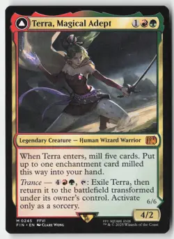 MTG - Terra, Magical Adept M FINAL FANTASY 245 LP-NM - Image 1