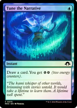 Tune the Narrative Modern Horizons 3 Foil NM Near Mint MTG Magic - Image 1