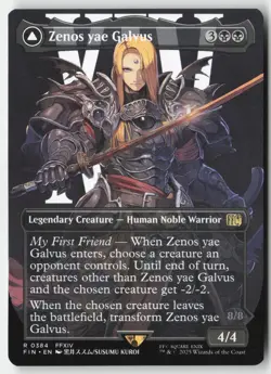 MTG - Zenos yae Galvus (Borderless) R FINAL FANTASY 384 LP-NM - Image 1