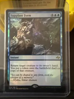 MTG Supplant Form Fate Reforged 054/185 Regular Rare FOIL - Image 1