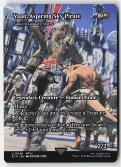 MTG - Vaan, Aspiring Sky Pirate - Captain Lannery Storm (Showcase) U FINAL FANTA - Image 1