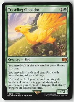MTG - Traveling Chocobo M FINAL FANTASY 210 LP-NM - Image 1